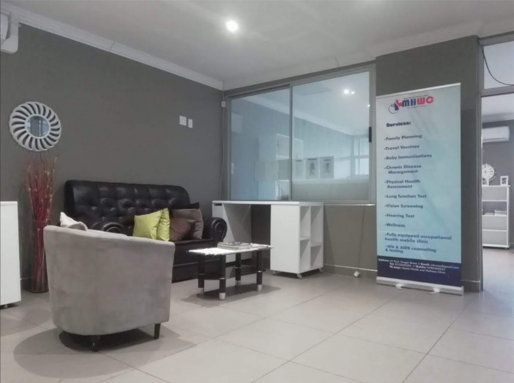 Mpata Health waiting area